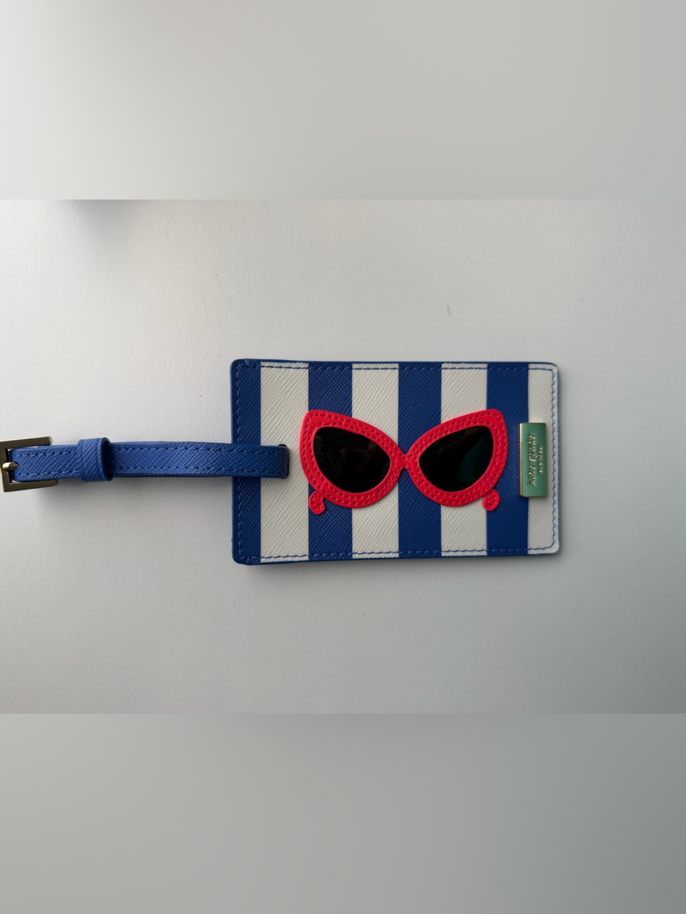 Kate Spade New York "Make a Splash" Luggage Tag